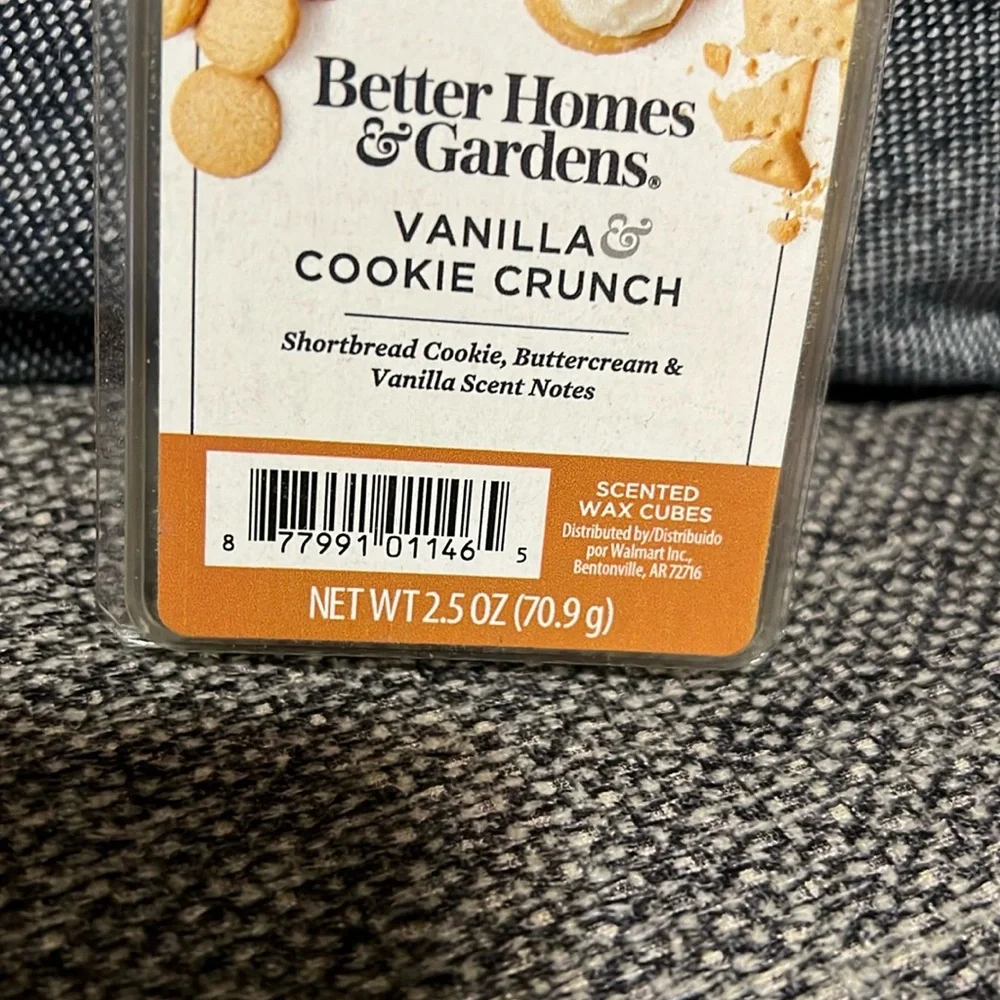 NWT Better Homes & Gardens Vanilla & Cookie Crunch Wax Melts